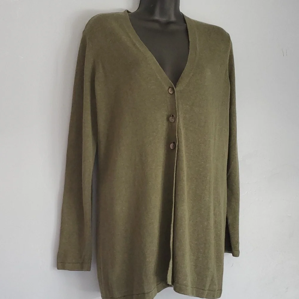 J.Jill Linen Rayon Top - Picture 3 of 13